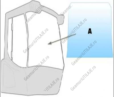Equipment window / windscreen equipment Liebherr L566 - L576 - L580 - L586