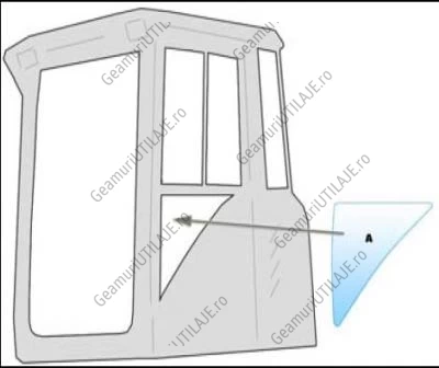 Geamuri cabina Volvo - EW140 - EC140 EXCAVATOR E-X