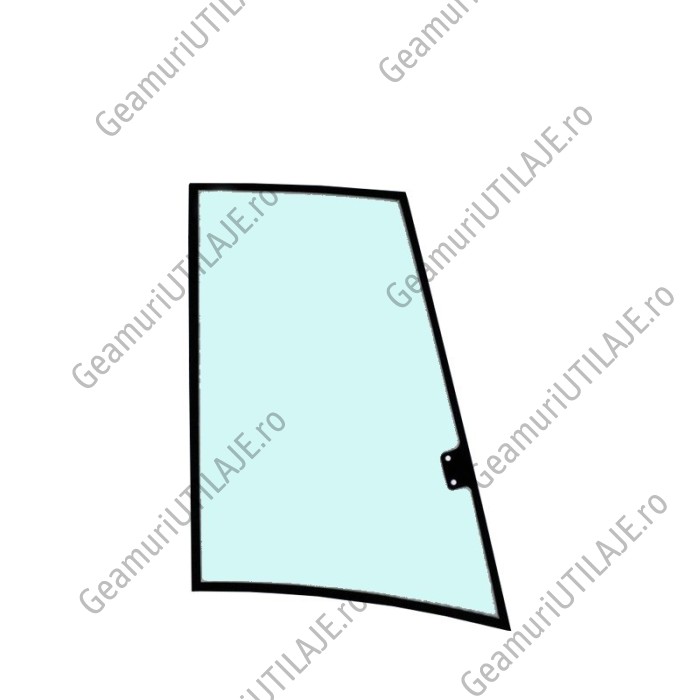 Geam lateral stânga KOMATSU WB93R–2 G974